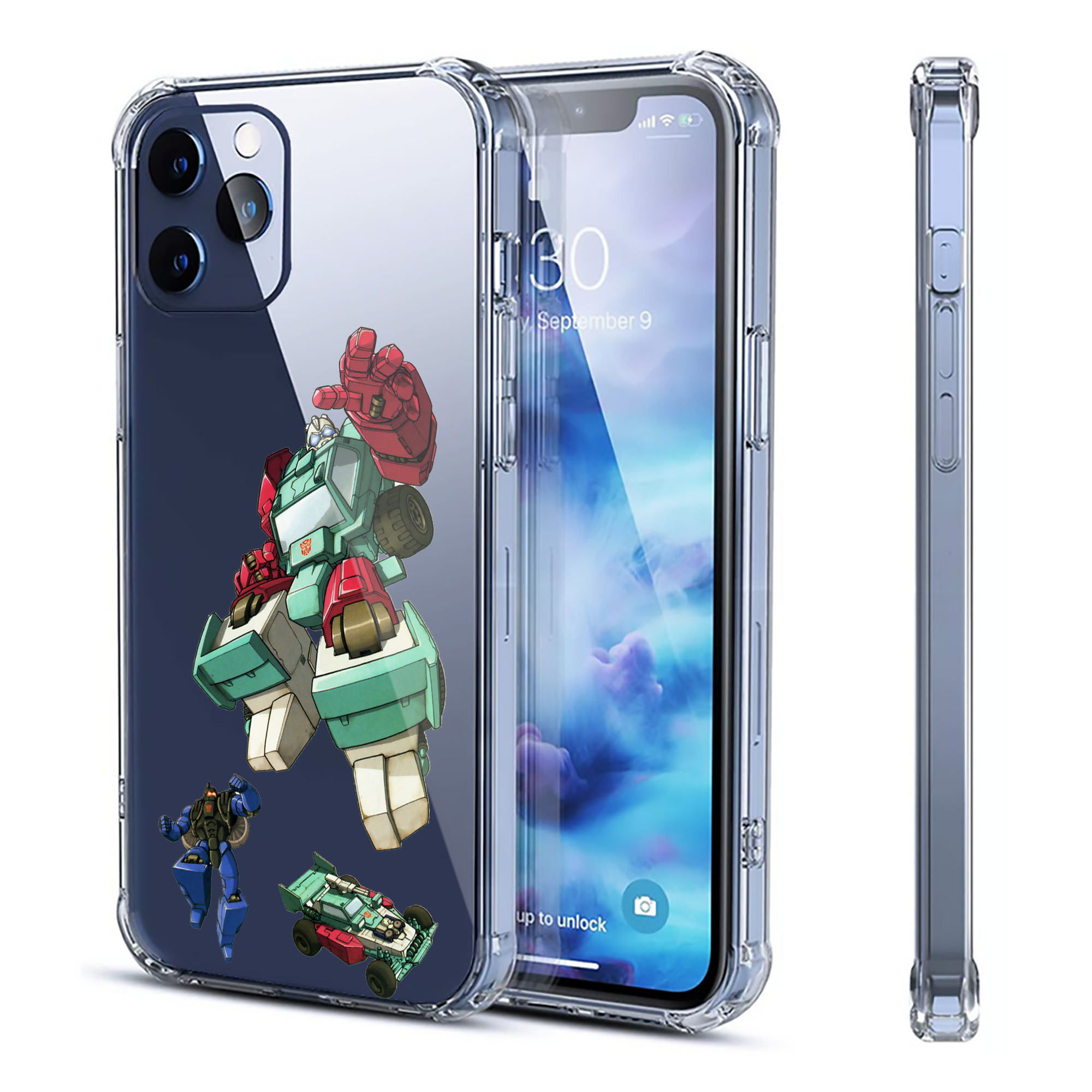（画像用）  【iPhone 12シリーズ対応】透明スマホケース（クリアソフトケース）